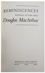 Douglas MacArthur Signed Limited Edition of His Memoir ''Reminiscences'' -- Near Fine Condition in Original Slipcase